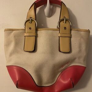 Roxy Beige and Pink Mini Bag